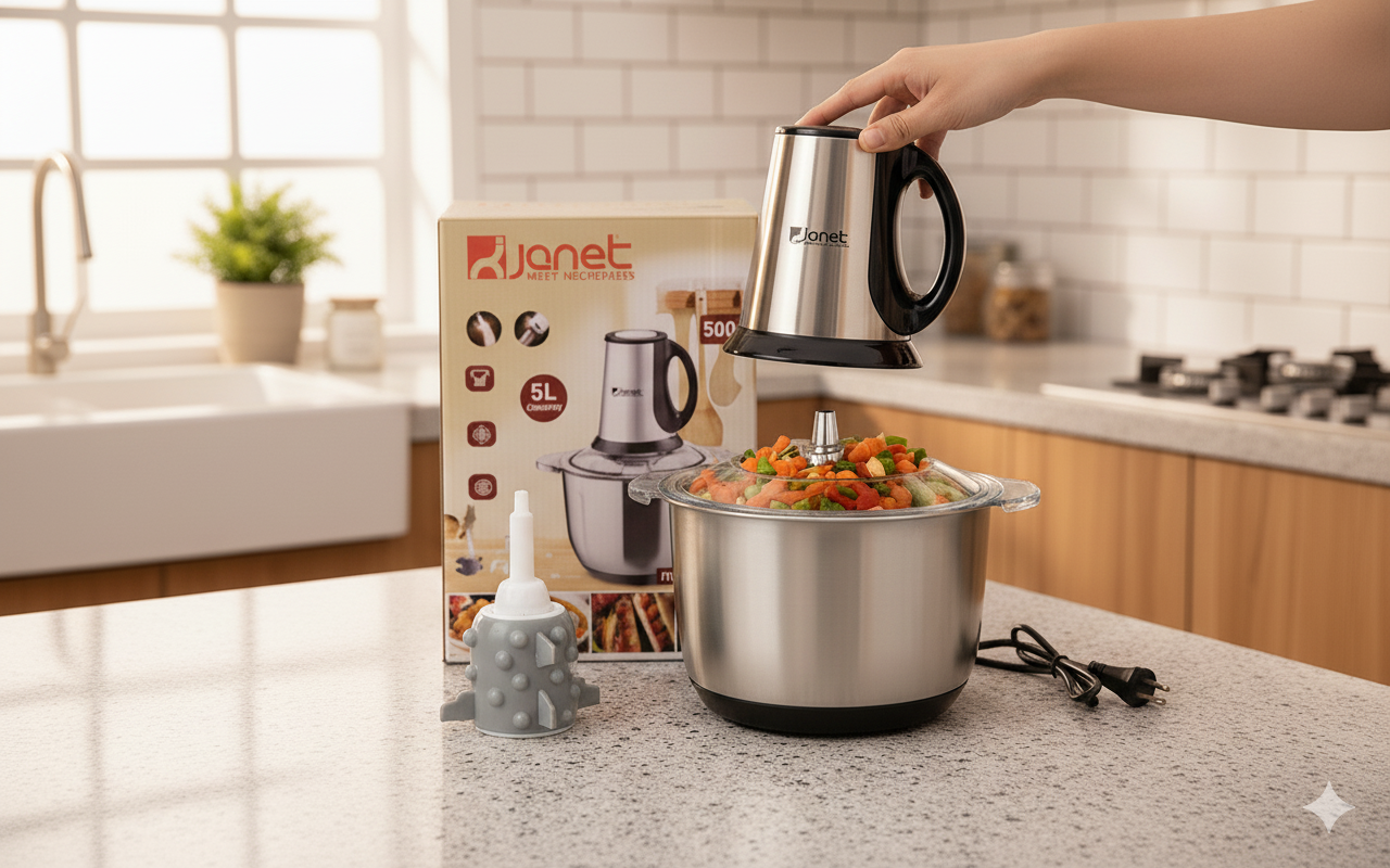 Hachoir 5l Elecrtique 3en1