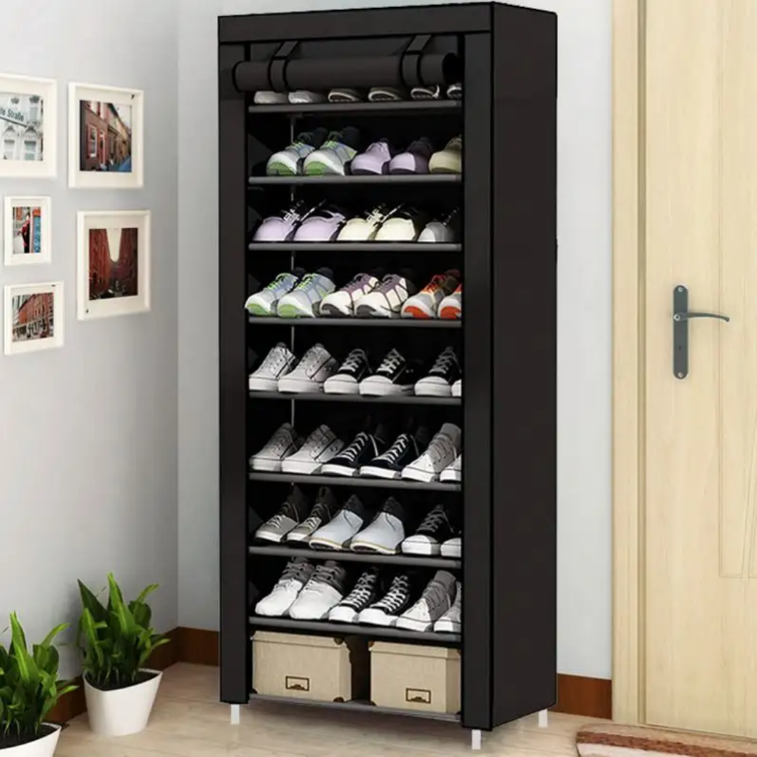 Range chaussure avec couverture