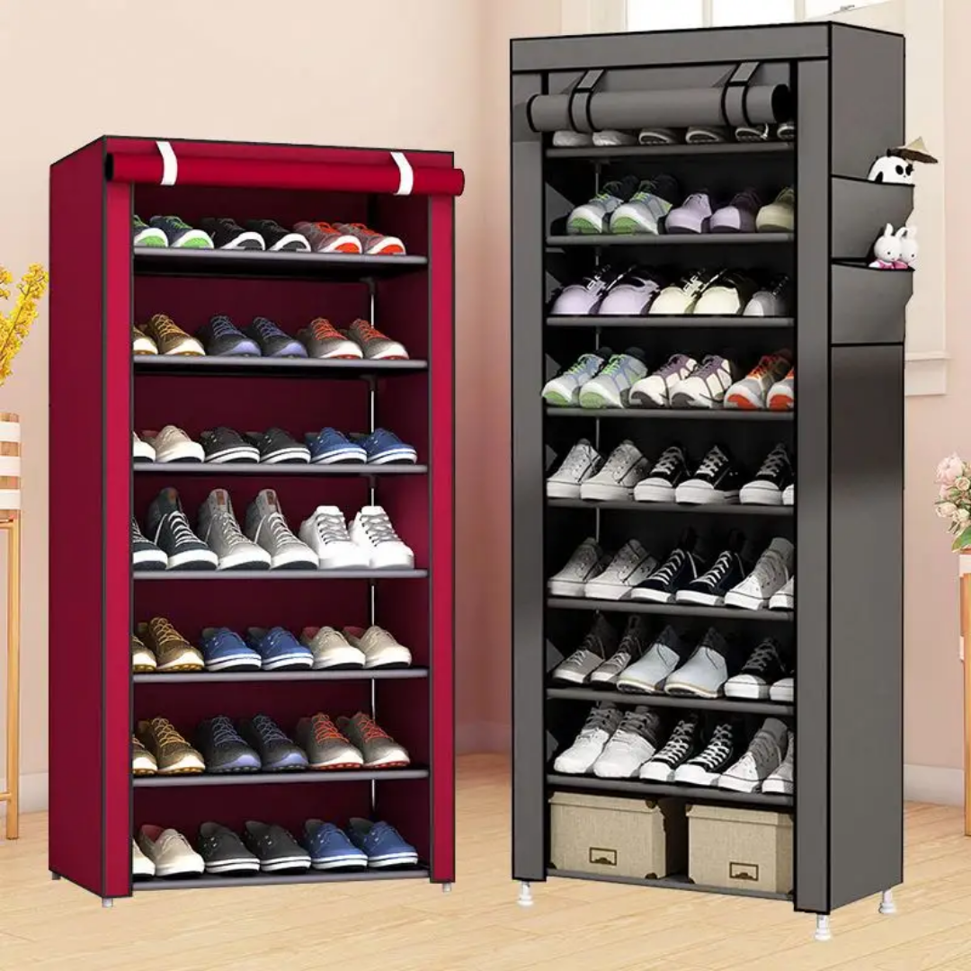 Range chaussure avec couverture